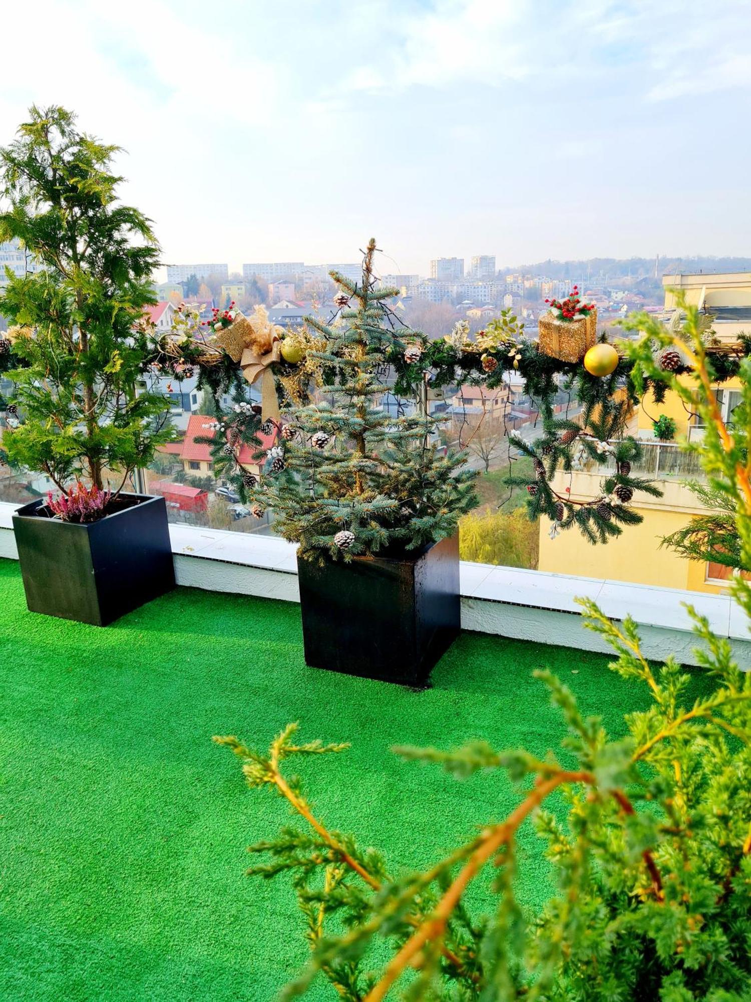 Penthouse Aeroport Iasi 아파트 외부 사진