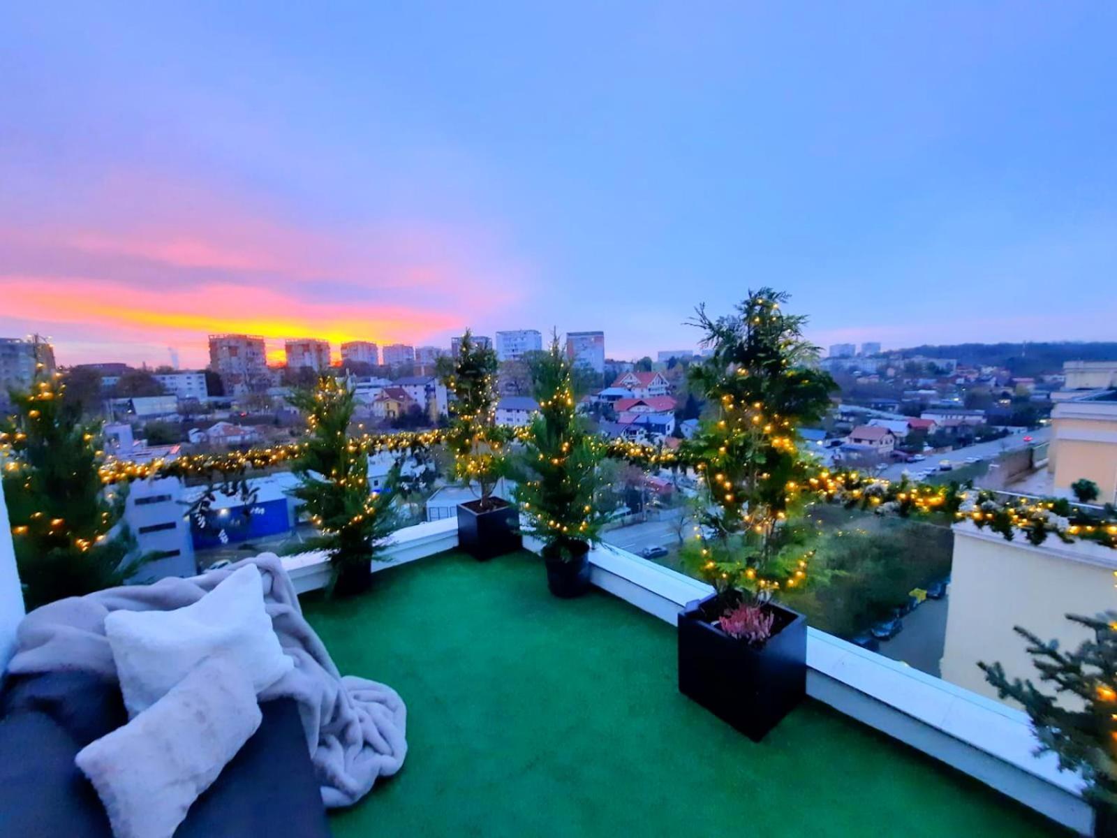 Penthouse Aeroport Iasi 아파트 외부 사진