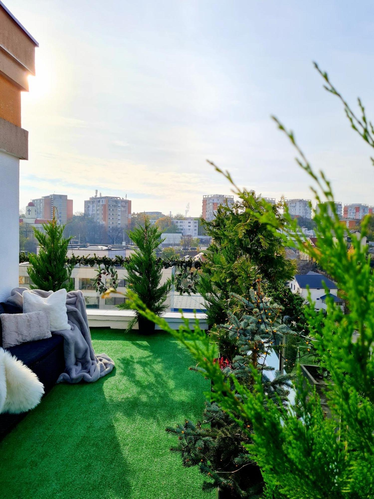 Penthouse Aeroport Iasi 아파트 외부 사진