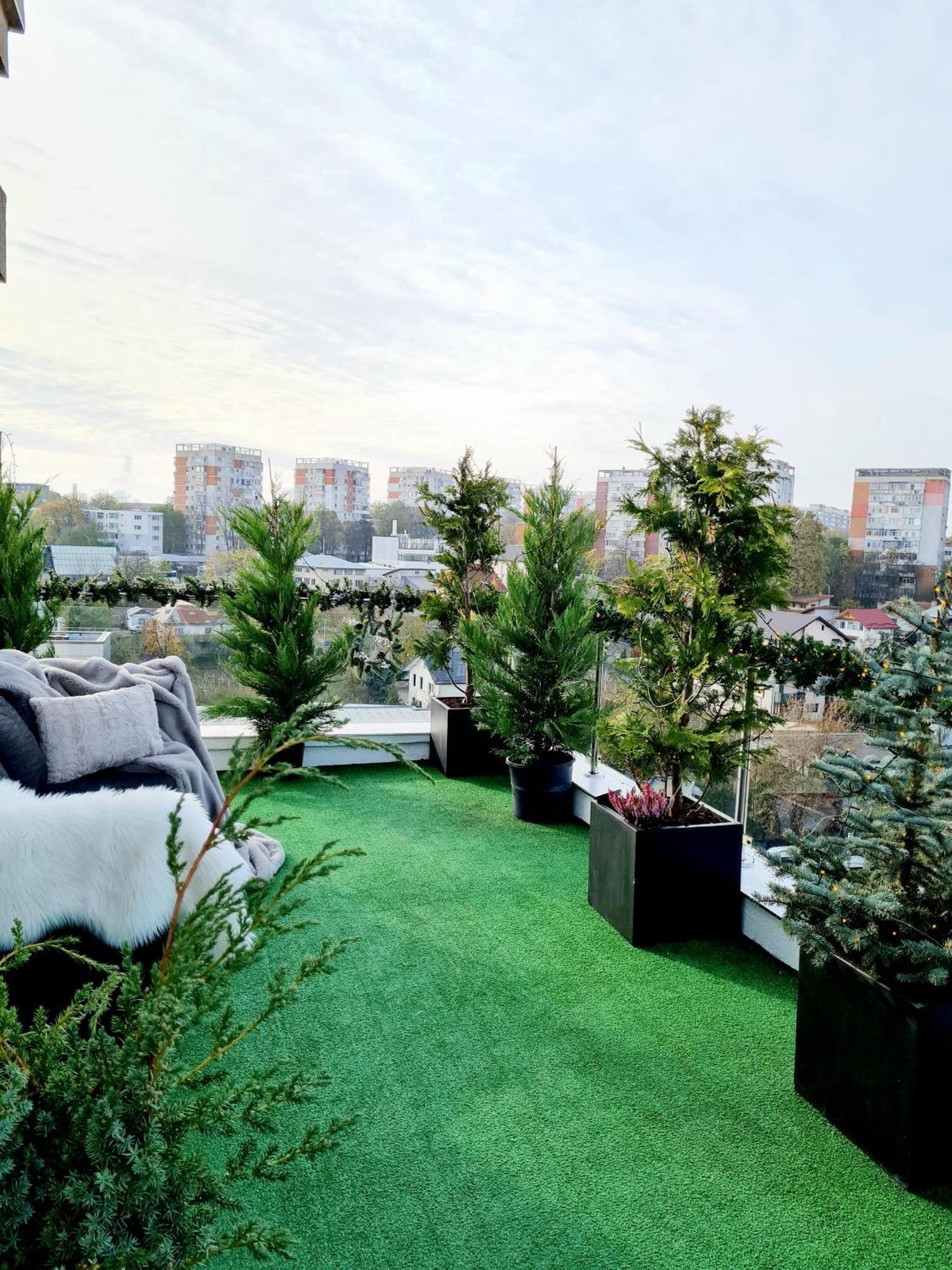 Penthouse Aeroport Iasi 아파트 외부 사진